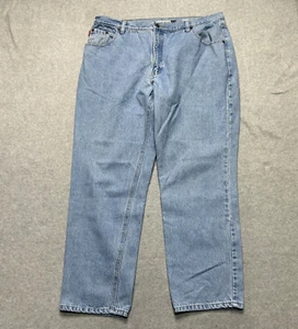 Vintage Bugle Boy Jeans Mens 40 X 30 Light Wash 750 Straight Leg Y2K Blue Denim - Picture 1 of 10