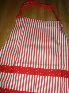 IKEA Holidays Kids Apron JULKUL Red Pockets Play Cook Bake Fun Christmas Gift - Picture 1 of 9