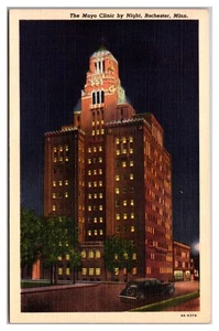 The Mayo Clinic By Night, Rochester, Minnesota - Picture 1 of 2