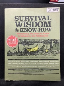 Survival Wisdom & Know-How (Paperback, 2007) All To Know about Wilderness Living - Picture 1 of 2