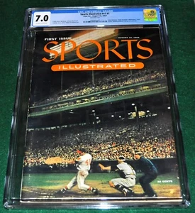 Sports Illustrated #v1 #1, Time Inc., August 16, 1954 - CGC 7.0 - Picture 1 of 2