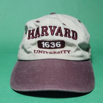 Gorra de béisbol ajustable de la Universidad de Harvard 1936 talla única con cordones Foto 1 de 4