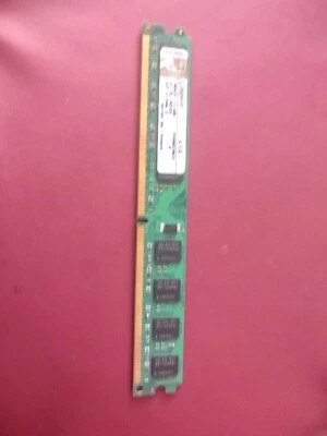 Kingston memoria Ram DDR2 2Gb PC2 800Mhz 6400U KVR800D2N6/2G Per computer pc  - Immagine 1 di 2