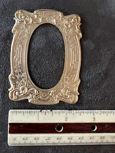 Vintage large Brass Decorative Frame NOS - Bild 1 von 2