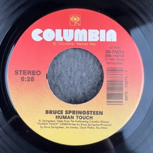 BRUCE SPRINGSTEEN Human Touch / Better Days 45 Columbia 38-74273 NEW UNPLAYED - Picture 1 of 4