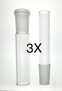Standard Ground Glass Joints w/Drip Tip for Glassblowers – Size 24/40 Value Pack - Picture 1 of 2