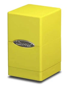 Ultra Pro: Satin Tower - Lemon Yellow - Picture 1 of 1