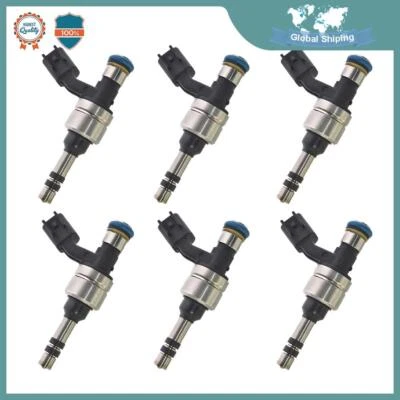 6Pcs Fuel Injectors For GM Cadillac Chevrolet Impala 3.6L 2012-2019 12634126 - Image 1 of 4