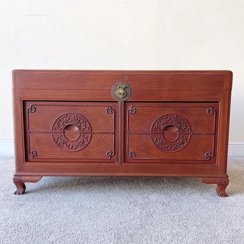 Early 20th Century Asian Dowry, Blanket or Storage Chest by J. L. George Cover