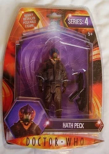 Figura de acción Doctor Who serie 4 Hath Peck NUEVA 2008 del décimo ep Dr’s Daughter Foto 1 de 1