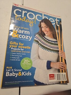 DX7 CROCHET TODAY! MAGAZINE, JANUARY/FEBRUARY 2010 - Image 1 of 2