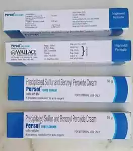 Persol Forte Cream for Acne Vulgaris, Pimples, - 30 gm Free Shipping - Picture 1 of 3