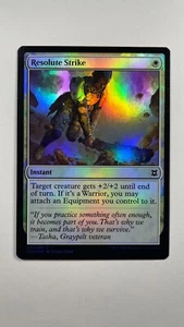 MTG Zendikar Rising Resolute Strike Foil 35/280 Magic the Gathering - Picture 1 of 2