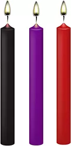 Low Temperature Candles Low Heat Candles Romantic Wax Play Candles - Picture 1 of 12