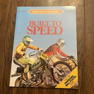 Built To Speed Vintage Random House All About Books With Poster  Excellent - Picture 1 of 9