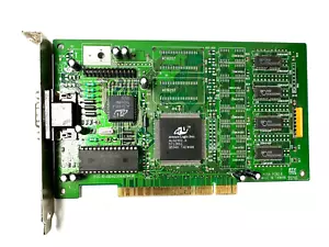 Advance Logic Inc. 1MB (ALG2302 Chipset) PCI VGA Graphics Video Card TESTED - Picture 1 of 3