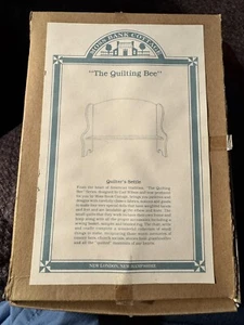 “QUILTER’S SETTLE” By Gail Wilson, for Small Doll The Quilting Bee Furniture Kit - Picture 1 of 9