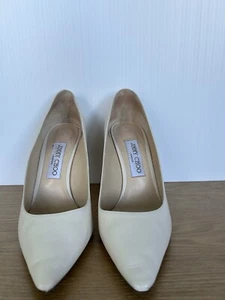 Tacones de lujo de diseñador Jimmy Choo London talla 38 - Imagen 1 de 5