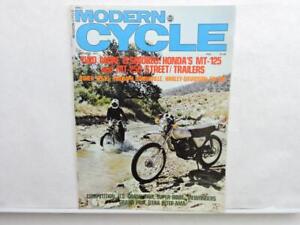 Modern Cycle October 1973 Honda MT-125 MT-250 Harley-Davidson SR-100 B13291