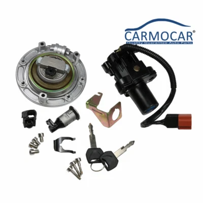 Interruptor de encendido tapa de gas combustible llave de bloqueo de asiento para Honda CBR1000RR CBR 600 2007-2014 Foto 1 de 4