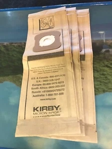 Kirby Micron Magic Vakuumbeutel G3 G4 G5 G6 Sentria Original Mikron Filtration  - Bild 1 von 1