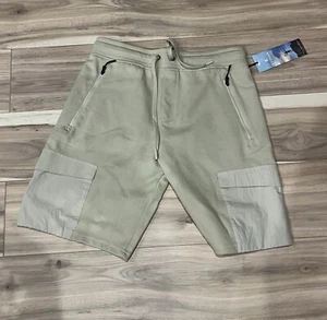 Kyodan Beige Pull On Casual Stretch Shorts Men's S NWT - Picture 1 of 4
