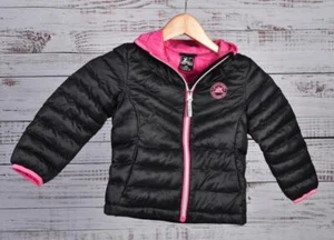 ZeroXposure, Black and Pink Puffer Jacket, Size 4/5 {EX+} - Picture 1 of 4