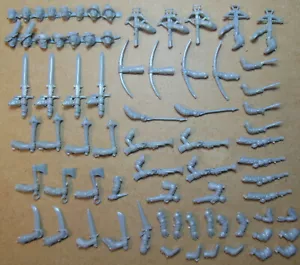 Mordheim Empire Mercenary Militia Free Company - armi teste grandi spade pistole - Foto 1 di 1