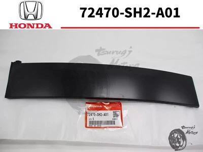 本田正品 CRX 左侧门 Sash Garnish B-Pillar 原始设备制造商 72470-SH2-A01 全新 — 第 1/4 张图片