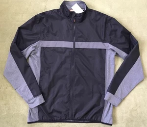 New Cutter Buck Men's L Swish Jacket Daily Wind Resistant Comfort Full Zip Black - Picture 1 of 12