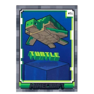 2024 Panini Minecraft #51 Turtle - Stone Parallel - Picture 1 of 3