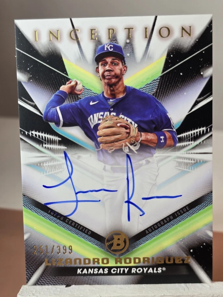 2023 Bowman Inception - Autographs Lizandro Rodriguez #BPA-LR /399  - Image 1 of 2