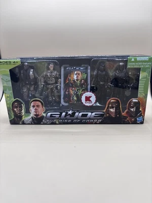GI Joe The Rise of Cobra Versus Cobra 4 Figure Set Channing Tatum Hasbro New - Image 1 of 4