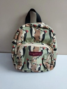 Mini mochila Bungalow 360 pájaro carpintero lona de algodón duradera (C26)** - Imagen 1 de 14
