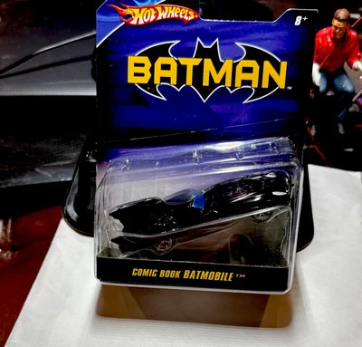 Hot Wheels Batman 2007 cómic batimóvil muy bonito negro azul Foto 1 de 3