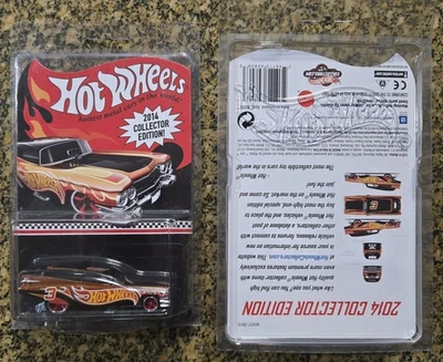 🔥MAJOR CARD ERROR🔥Hot Wheels 2014 Collector Edition 1959 Cadillac Funny Car  - Image 1 of 4