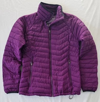 Chaqueta Columbia Puffer Púrpura Omni-Calor Prendas exteriores Talla Mediana Foto 1 de 4
