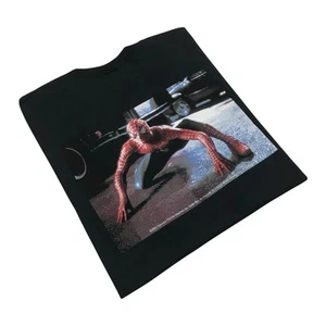 Vintage Spider-Man 2 Shirt XL Herren schwarz Tobey Maguire Marvel Film Promo 2002 - Bild 1 von 4