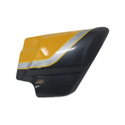 66613-09DAF NEW OEM HARLEY-DAVIDSON CVO SIDE COVER YELLOW PEARL/ CHARCOAL SLATE - Image 1 of 2