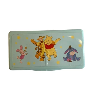 Huggies Empty Wipes Travel Container Disney Baby Winnie Pooh Tigger Hard - Picture 1 of 7