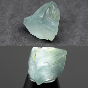 💎 4.49ct Rough Natural Blue Aquamarine - Unheated, Madagascar Gemstone - Picture 1 of 6