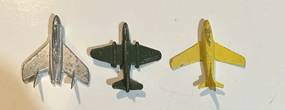 3 AVIONES DE JUGUETE DE METAL FUNDIDO A PRESIÓN DE COLECCIÓN MIDGETOY DE LA FUERZA AÉREA DE EE. UU. y la Marina (23h) Foto 1 de 2