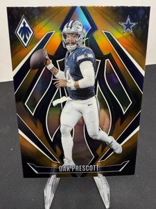 💥2024 Panini Phoenix Dak Prescott #31 Orange Fade Dallas Cowboys - Imagen 1 de 2