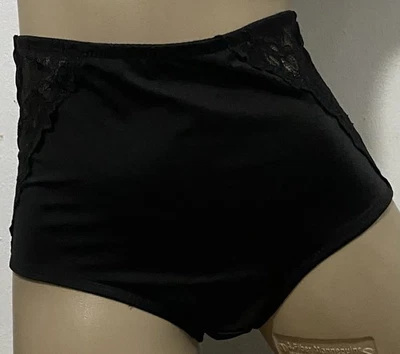 Vintage Girdle Support Brief Shaper Black Size Medium - Image 1 of 3