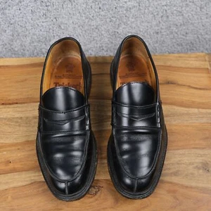 TRICKERS PENNY MENS LOAFERS BLACK LEATHER size 6 UK / 7 US/ 40 EU ENGLAND - Picture 1 of 9