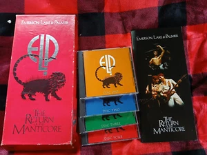 Emerson Lake Palmer Return of the Manticore Box (1993) 4 CD Boxed Set - Bild 1 von 17