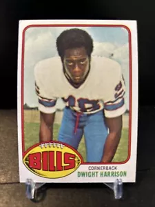Dwight Harrison Buffalo Bills 1976 Topps Football #444 - Imagen 1 de 2