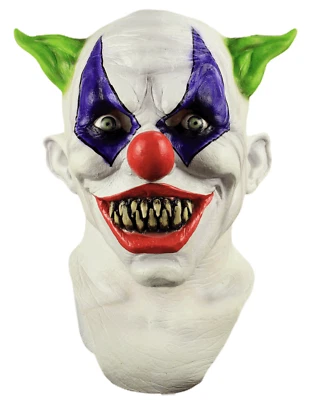 Ghoulish Productions Creepy Giggles Latex Face Mask Horror Halloween Cosplay - Image 1 of 4