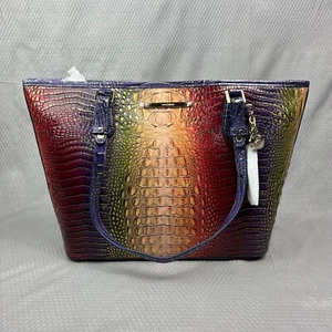 Brahmin Medium Asher Autumn Ombré Mini Melbourne Shoulder Bag Leather Bag NWTags - Picture 1 of 10