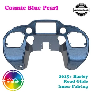 Cosmic Blue Pearl Inner Fairing fit Harley Road Glide FLTRX 2015+ - Picture 1 of 4
